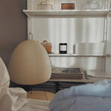 Kumo Lamps for Table, Japanese Lantern Table Lamps, White, 9 Sizes, Living Room & Bedside