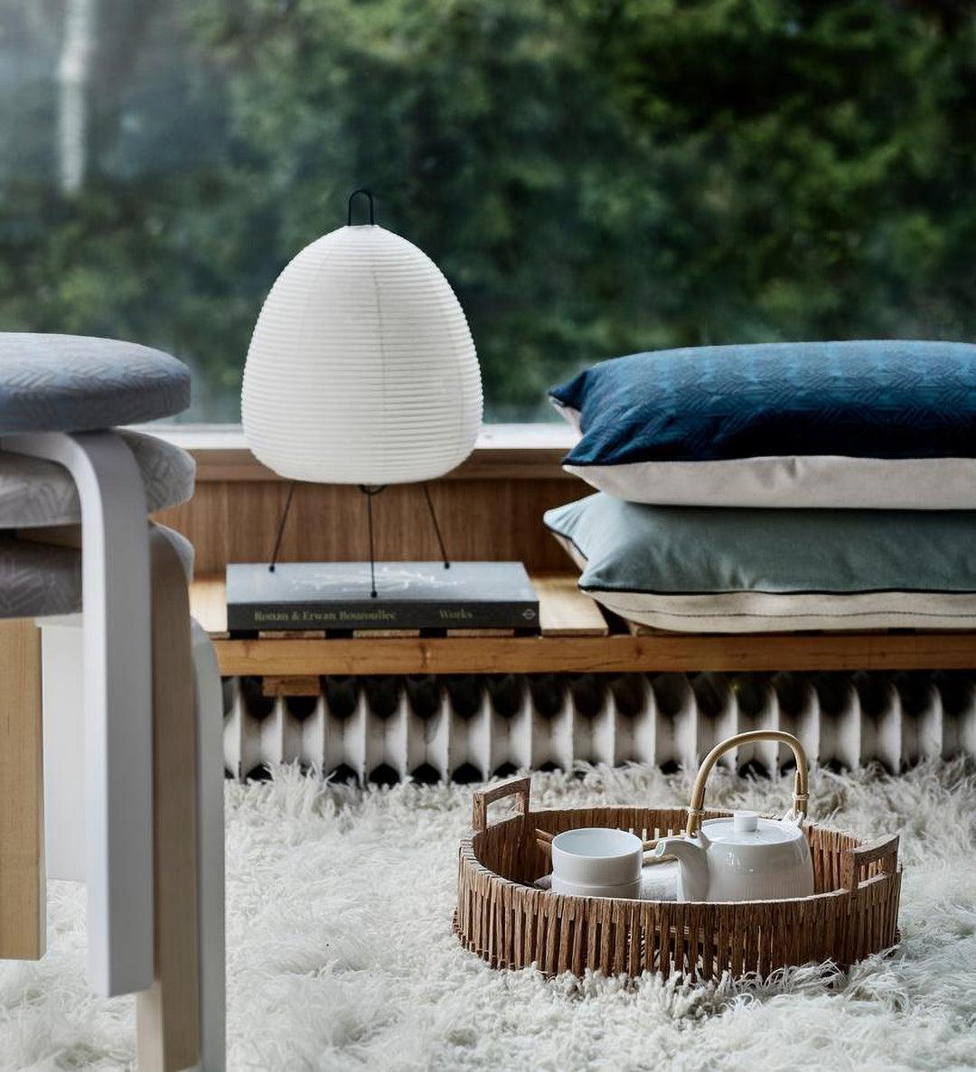 Kumo Lamps for Table, Japanese Lantern Table Lamps, White, 9 Sizes, Living Room & Bedside