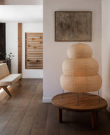 Kumo Lamps for Table, Japanese Lantern Table Lamps, White, 9 Sizes, Living Room & Bedside