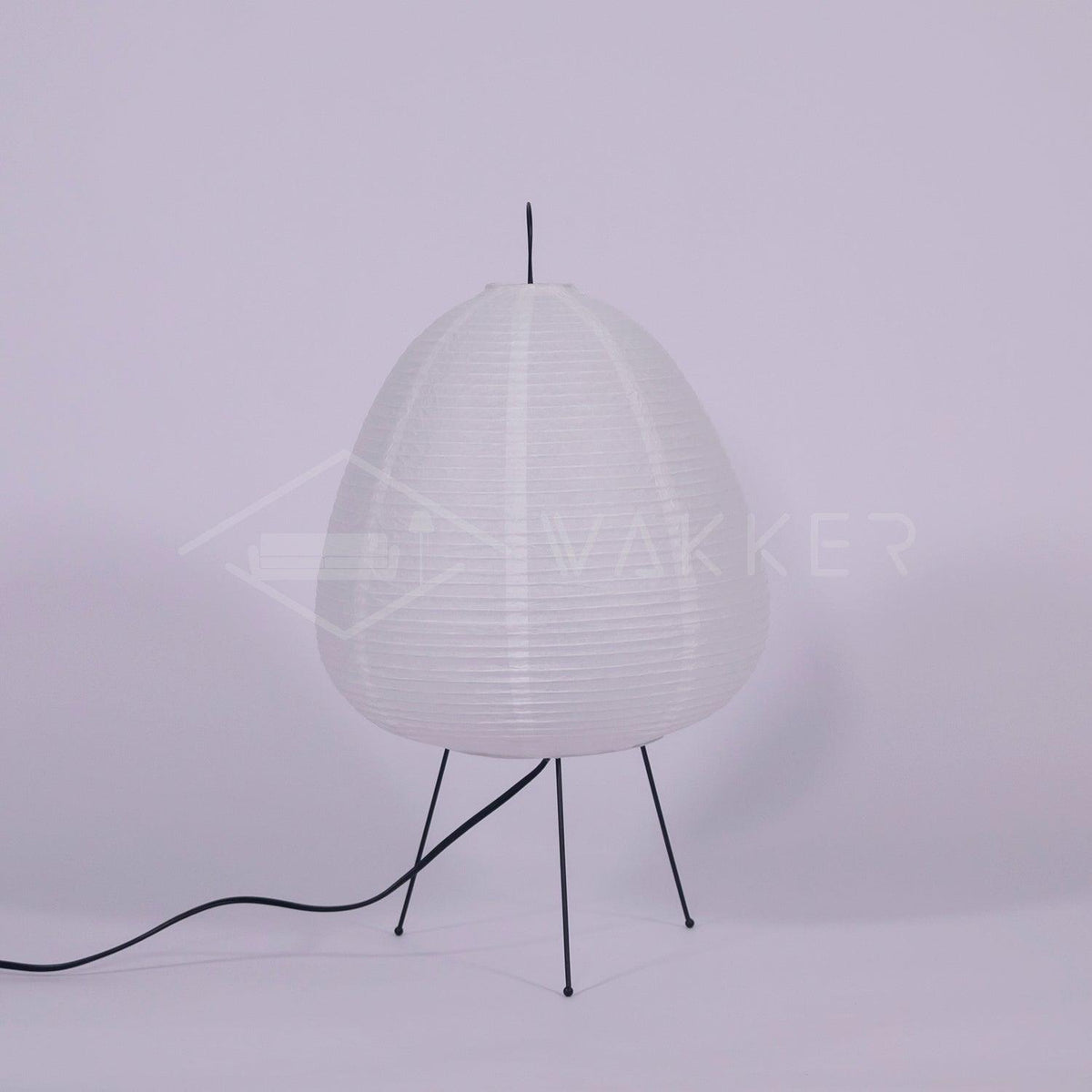 Kumo Lamps for Table, Japanese Lantern Table Lamps, White, 9 Sizes, Living Room & Bedside
