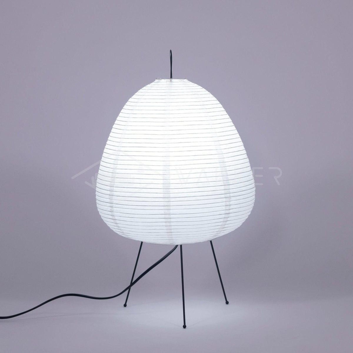 Kumo Lamps for Table, Japanese Lantern Table Lamps, White, 9 Sizes, Living Room & Bedside
