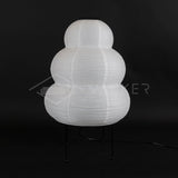 Kumo Lamps for Table, Japanese Lantern Table Lamps, White, 9 Sizes, Living Room & Bedside