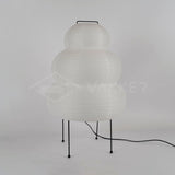 Kumo Lamps for Table, Japanese Lantern Table Lamps, White, 9 Sizes, Living Room & Bedside