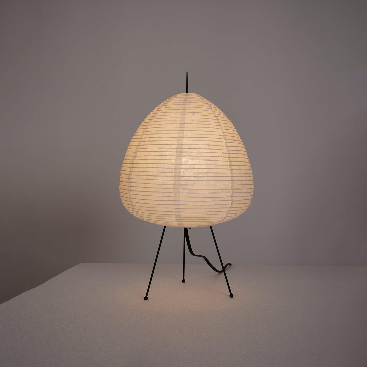 Kumo Lamps for Table, Japanese Lantern Table Lamps, White, 9 Sizes, Living Room & Bedside