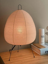 Kumo Lamps for Table, Japanese Lantern Table Lamps, White, 9 Sizes, Living Room & Bedside