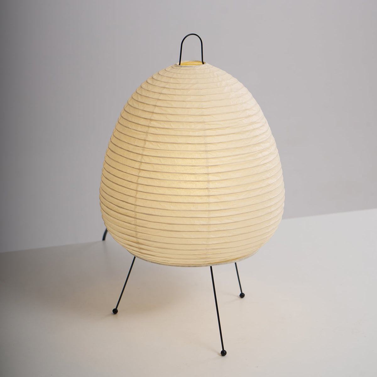 Kumo Lamps for Table, Japanese Lantern Table Lamps, White, 9 Sizes, Living Room & Bedside