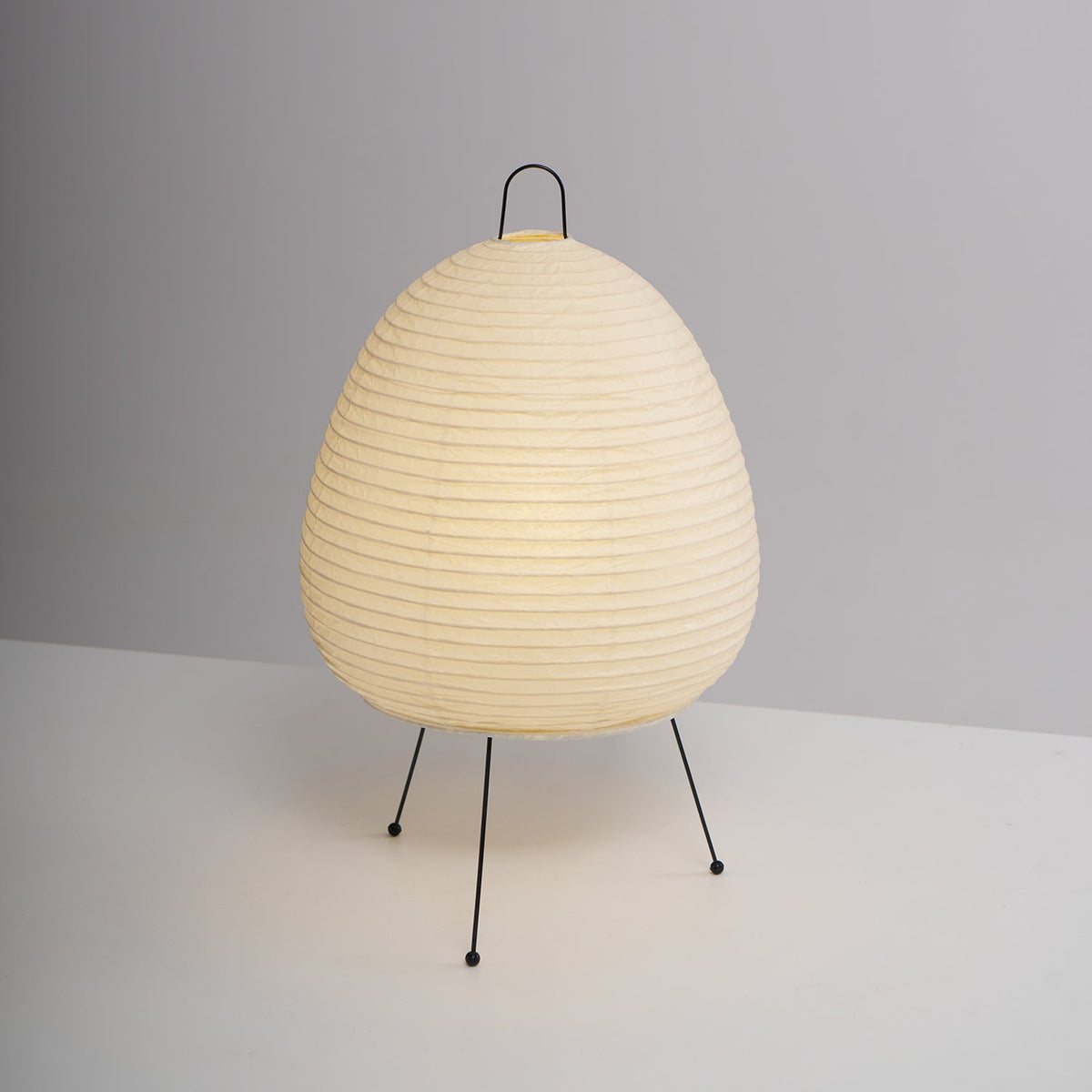 Kumo Lamps for Table, Japanese Lantern Table Lamps, White, 9 Sizes, Living Room & Bedside