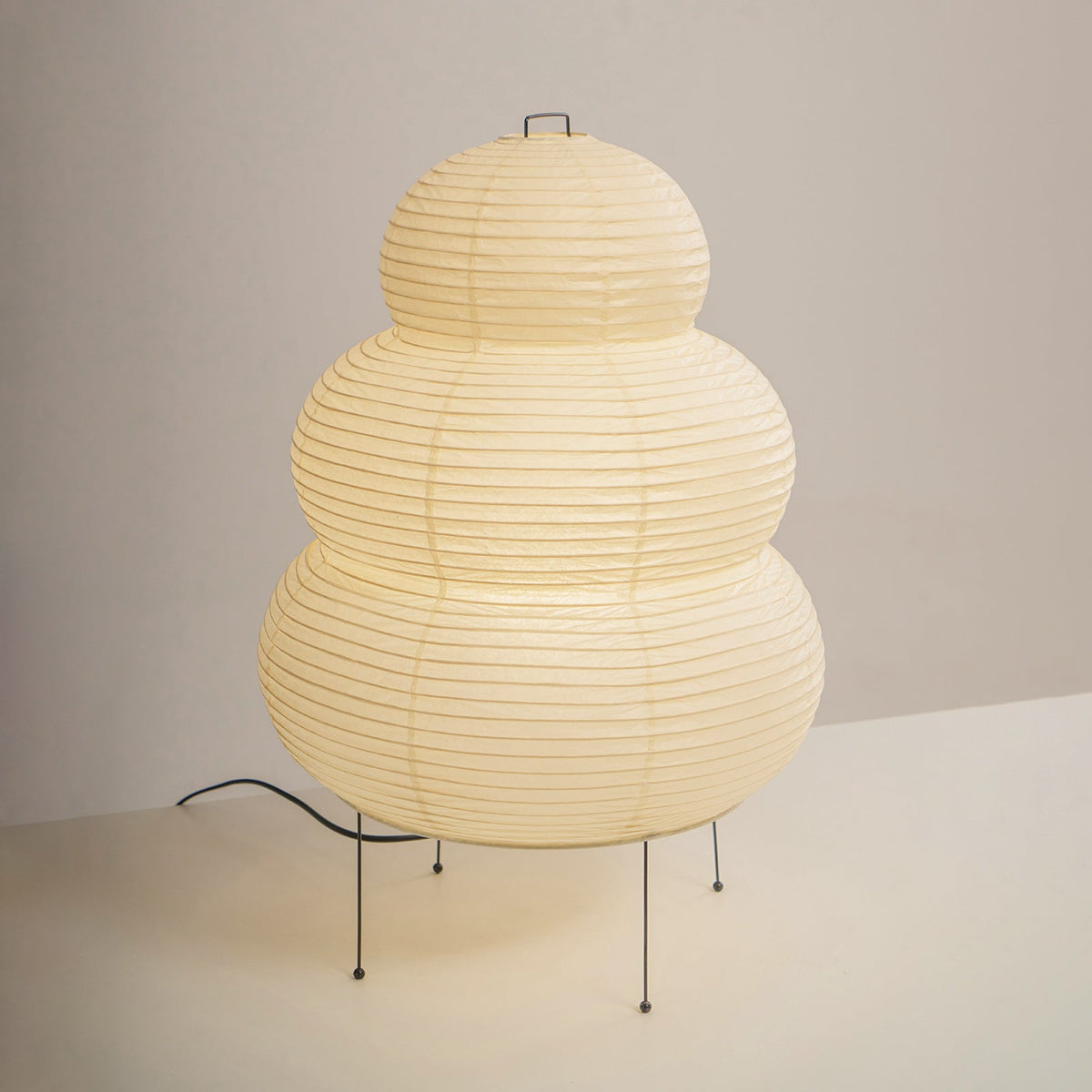 Kumo Lamps for Table, Japanese Lantern Table Lamps, White, 9 Sizes, Living Room & Bedside