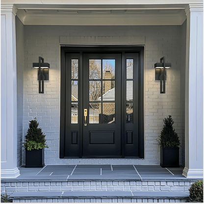 Oliver Modern Outdoor Wall Sconce – IP65 Waterproof, Warm White, Premium Stainless Steel