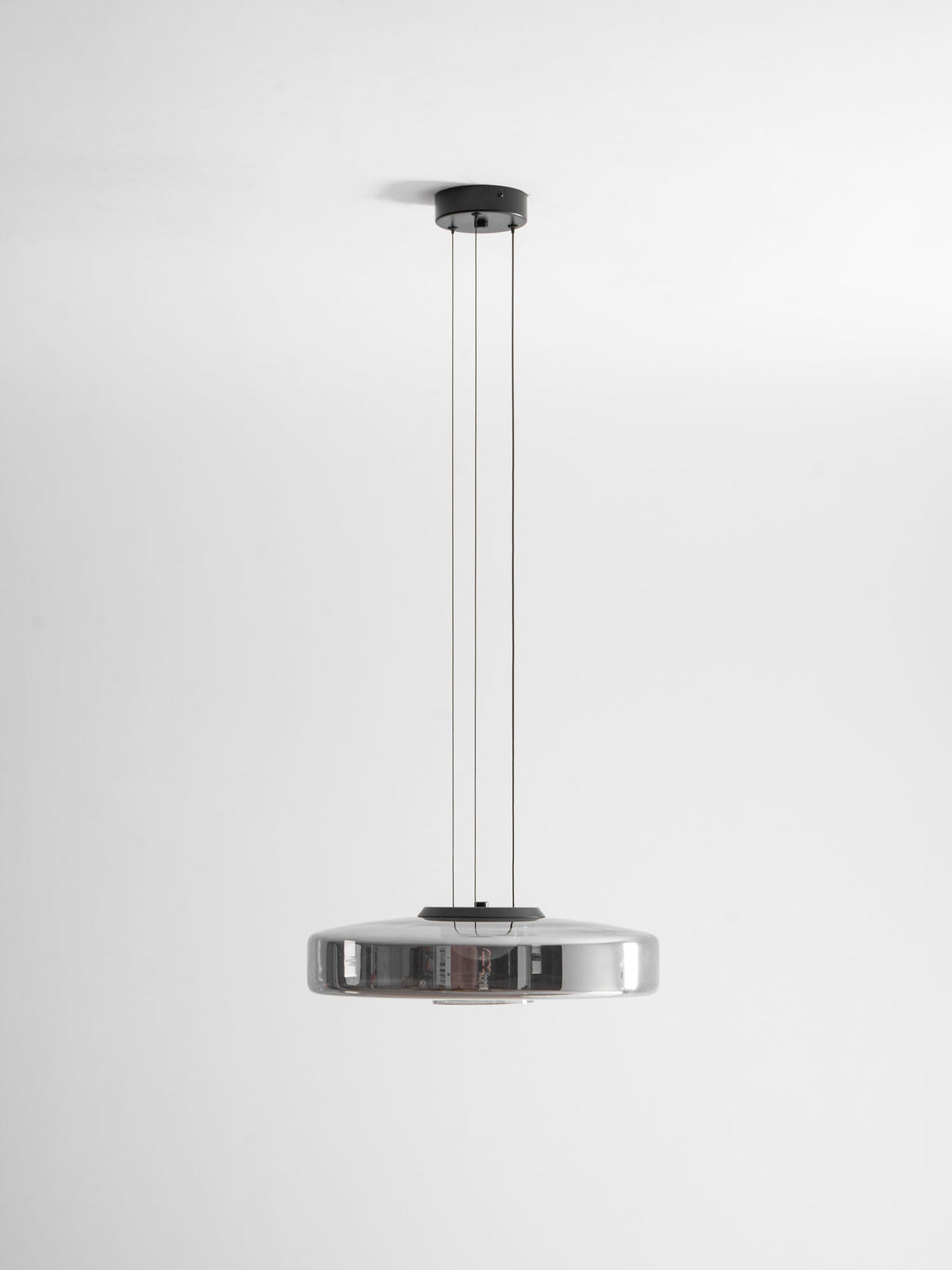 Kitchen Island Pendant Light Fixture, Layered Pendant Lamp, Smoke Grey, Green, Amber