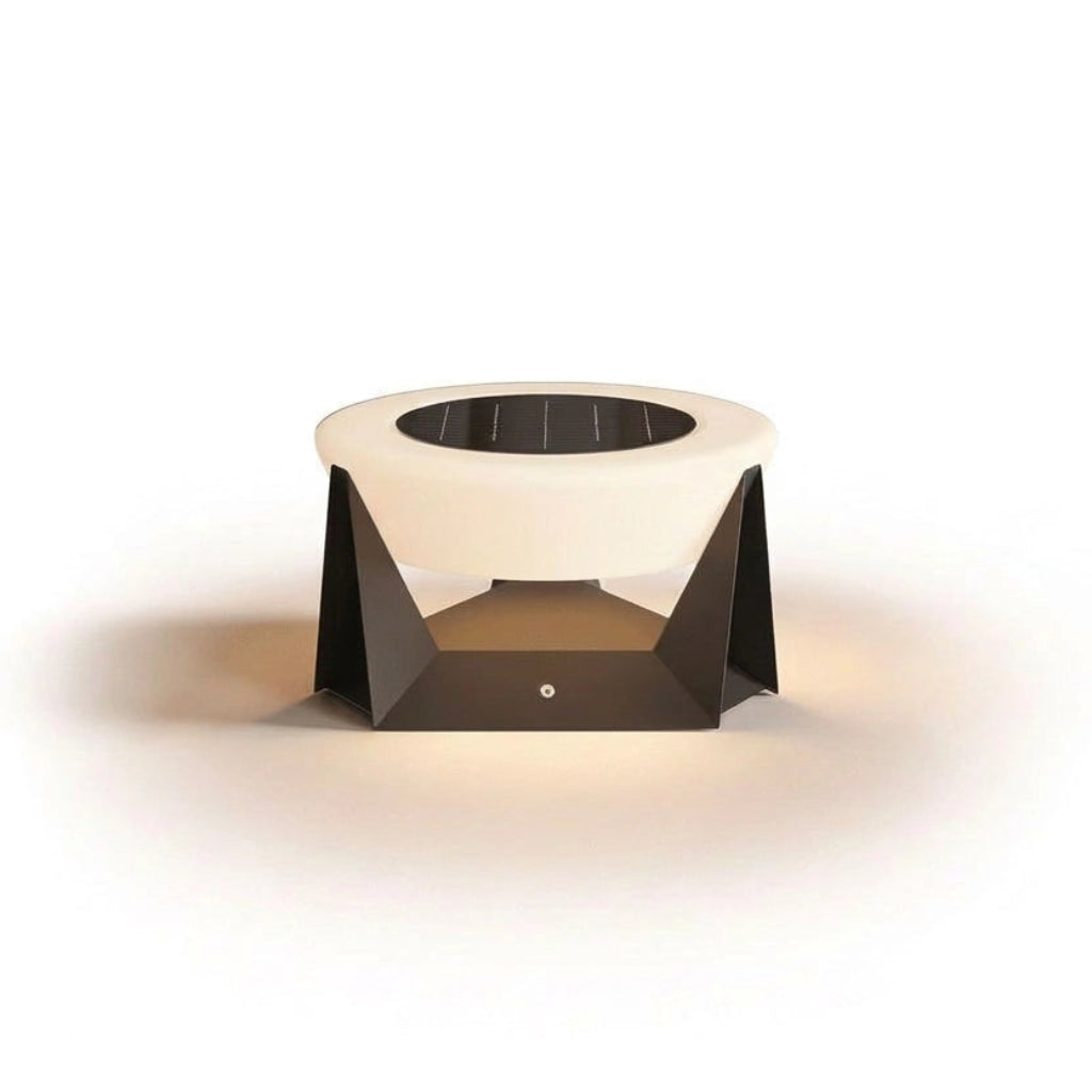 Titan Solar Outdoor Post Light, LED Pillar & Column Design, Aluminum, Warm Glow