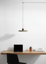 Eira Swag Lamp, Plug-In Pendant Swag Light Fixture, Hanging Ceiling Light with 2 Hooks