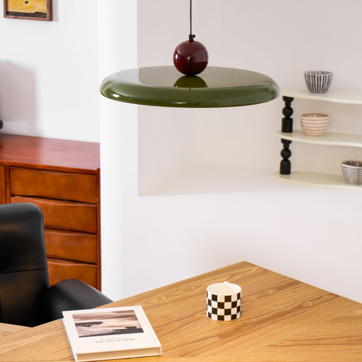 Eira Swag Lamp, Plug-In Pendant Swag Light Fixture, Hanging Ceiling Light with 2 Hooks