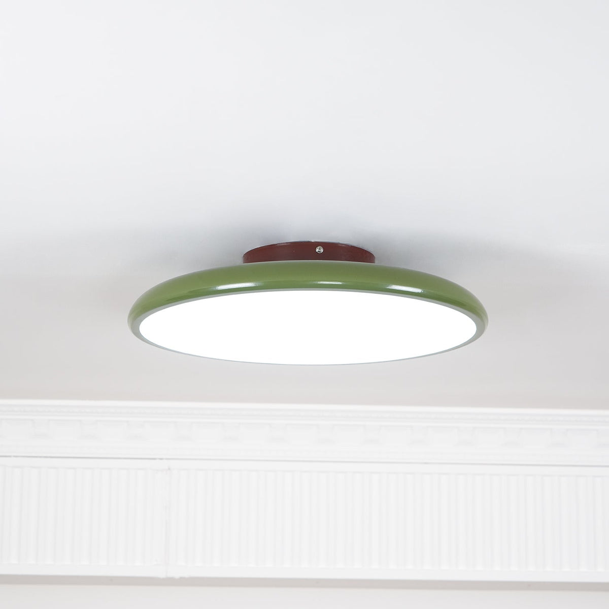 Tavi Ceiling Lights for Bedroom LED, Modern Flush Mount, 270° Swing Arm, Acrylic Shade
