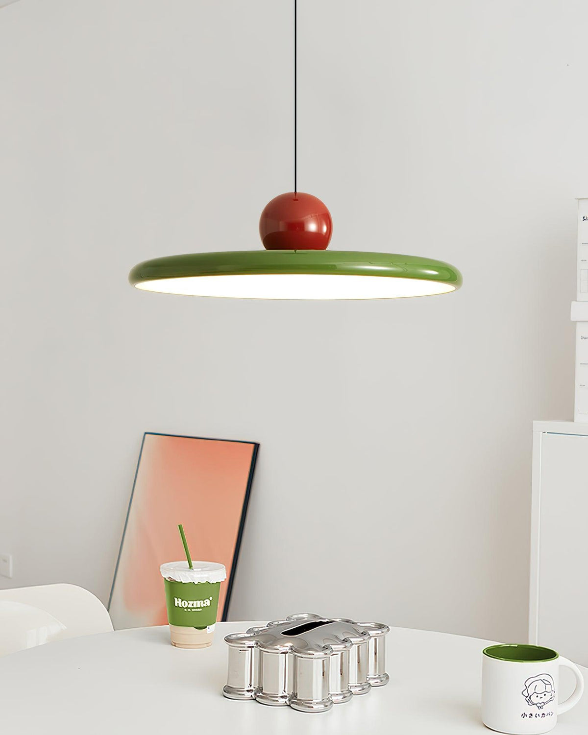 Eira Swag Lamp, Plug-In Pendant Swag Light Fixture, Hanging Ceiling Light with 2 Hooks