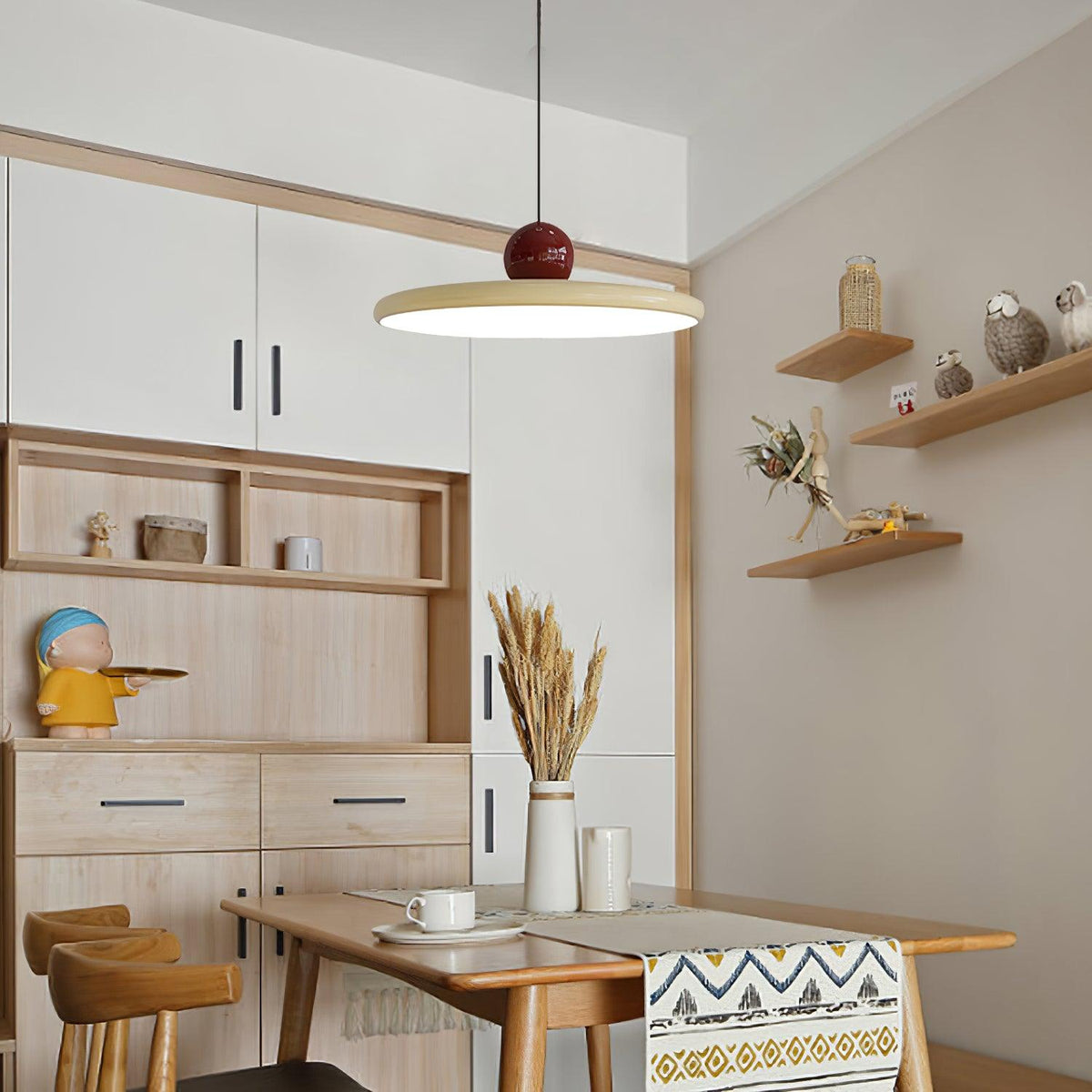 Eira Swag Lamp, Plug-In Pendant Swag Light Fixture, Hanging Ceiling Light with 2 Hooks