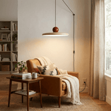 Eira Swag Lamp, Plug-In Pendant Swag Light Fixture, Hanging Ceiling Light with 2 Hooks