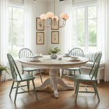 Marshmallow Chandelier — canopy plate close-up