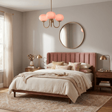 Marshmallow Chandelier — angled three-quarter view
