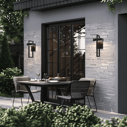Oliver Modern Outdoor Wall Sconce – IP65 Waterproof, Warm White, Premium Stainless Steel