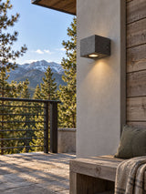 Hakon Outdoor Exterior Wall Lights, Micro-Cement Wall Sconce, 3000K LED, IP54, Porch & Patio