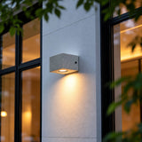 Hakon Outdoor Exterior Wall Lights, Micro-Cement Wall Sconce, 3000K LED, IP54, Porch & Patio