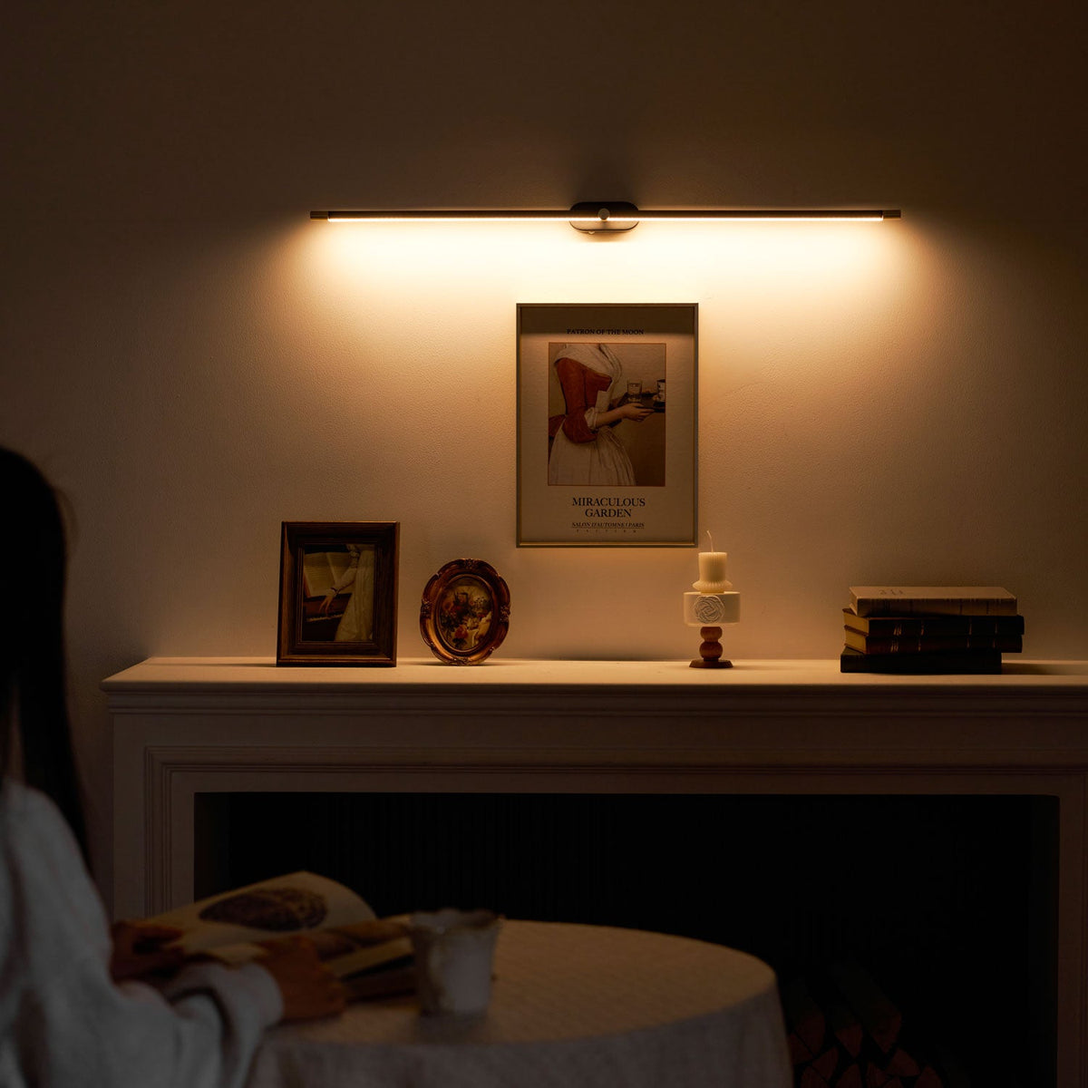 Eskil Sconces Wall Lights, Rechargeable Battery Operated Linear Wall Sconce, Remote, 3 Colors