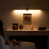Eskil Sconces Wall Lights, Rechargeable Battery Operated Linear Wall Sconce, Remote, 3 Colors