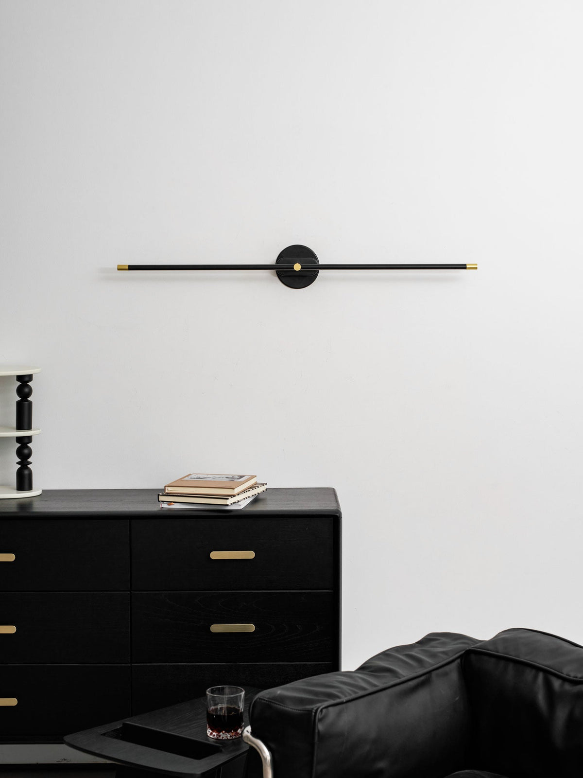 Alden Vanity Lights for Mirror, Linear LED Bathroom Wall Light, Hardwired, 27 to 50 Inch