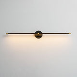 Alden Vanity Lights for Mirror, Linear LED Bathroom Wall Light, Hardwired, 27 to 50 Inch