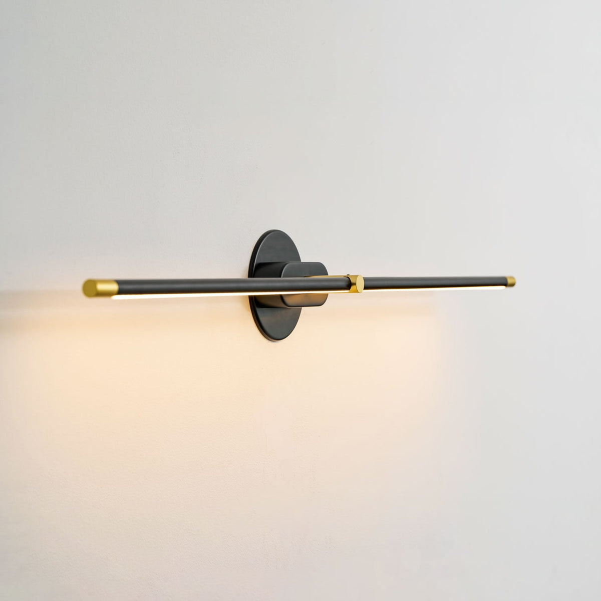 Alden Vanity Lights for Mirror, Linear LED Bathroom Wall Light, Hardwired, 27 to 50 Inch