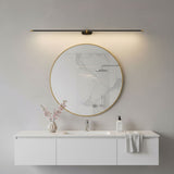 Alden Vanity Lights for Mirror, Linear LED Bathroom Wall Light, Hardwired, 27 to 50 Inch