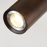 Eskil Spotlight Light, Natural Wood Beam Fixture, 1 to 5 Heads, Warm Light, Dimmable Option
