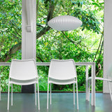 Eskil Island Kitchen Lighting Pendant, Crisscross Bubble Pendant Lighting, White, 11-31.5 in