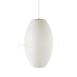 Eskil Island Kitchen Lighting Pendant, Crisscross Bubble Pendant Lighting, White, 11-31.5 in