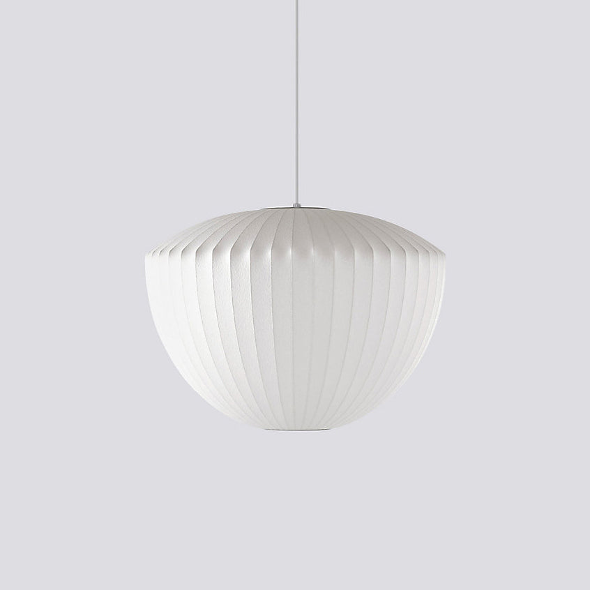 Eskil Island Kitchen Lighting Pendant, Crisscross Bubble Pendant Lighting, White, 11-31.5 in