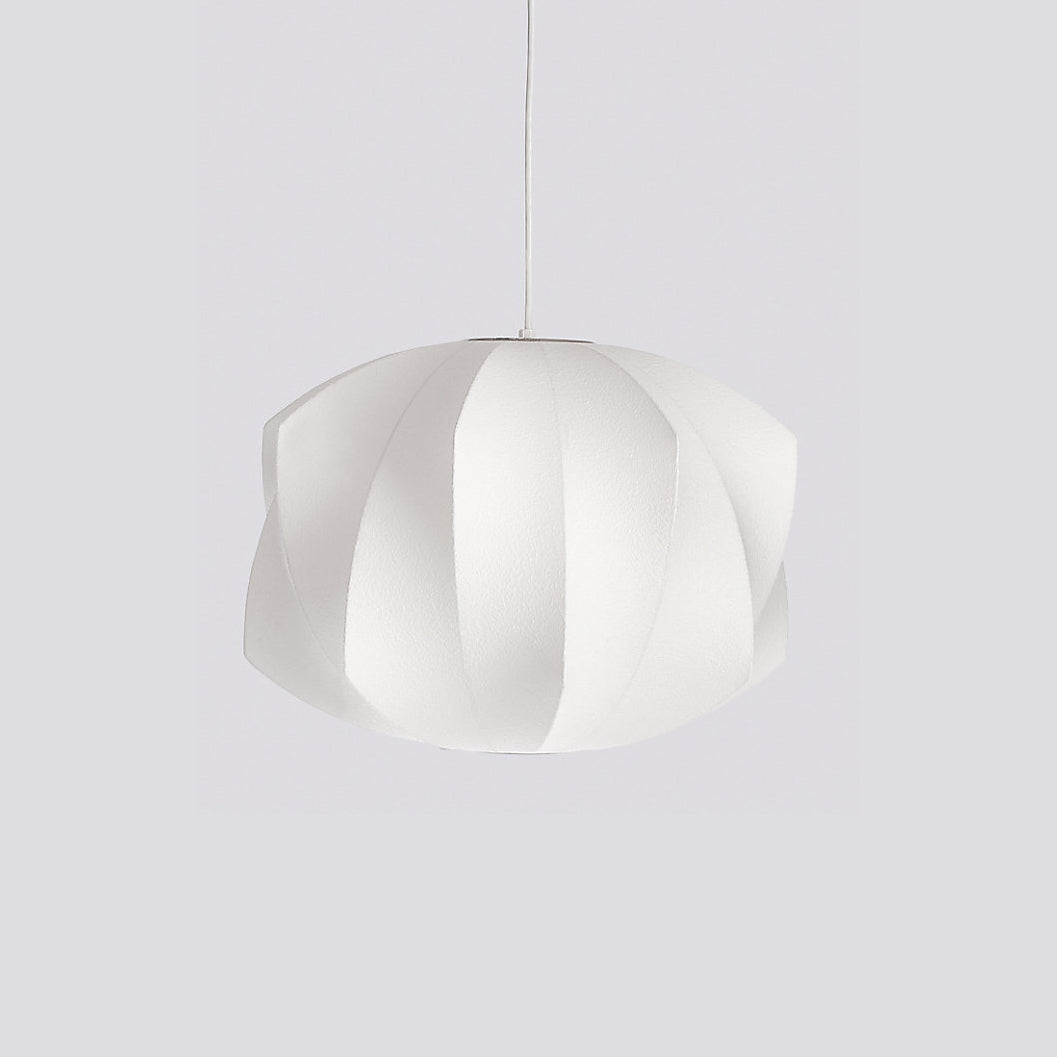 Eskil Island Kitchen Lighting Pendant, Crisscross Bubble Pendant Lighting, White, 11-31.5 in