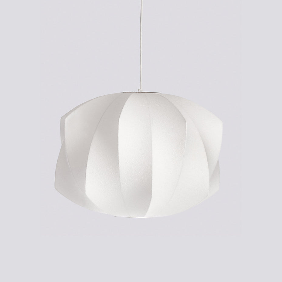 Eskil Island Kitchen Lighting Pendant, Crisscross Bubble Pendant Lighting, White, 11-31.5 in