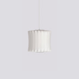 Eskil Island Kitchen Lighting Pendant, Crisscross Bubble Pendant Lighting, White, 11-31.5 in