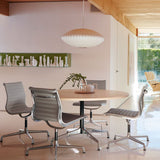 Eskil Island Kitchen Lighting Pendant, Crisscross Bubble Pendant Lighting, White, 11-31.5 in