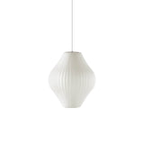 Eskil Island Kitchen Lighting Pendant, Crisscross Bubble Pendant Lighting, White, 11-31.5 in