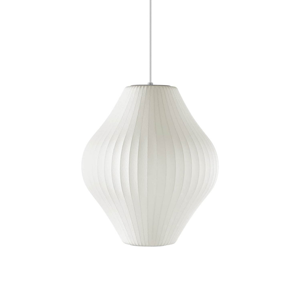 Eskil Island Kitchen Lighting Pendant, Crisscross Bubble Pendant Lighting, White, 11-31.5 in