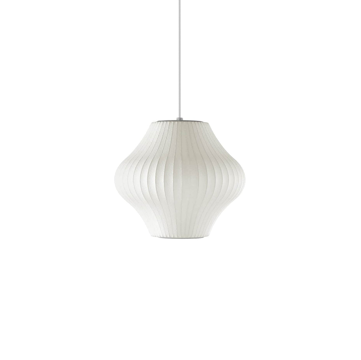 Eskil Island Kitchen Lighting Pendant, Crisscross Bubble Pendant Lighting, White, 11-31.5 in