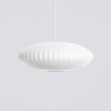 Eskil Island Kitchen Lighting Pendant, Crisscross Bubble Pendant Lighting, White, 11-31.5 in