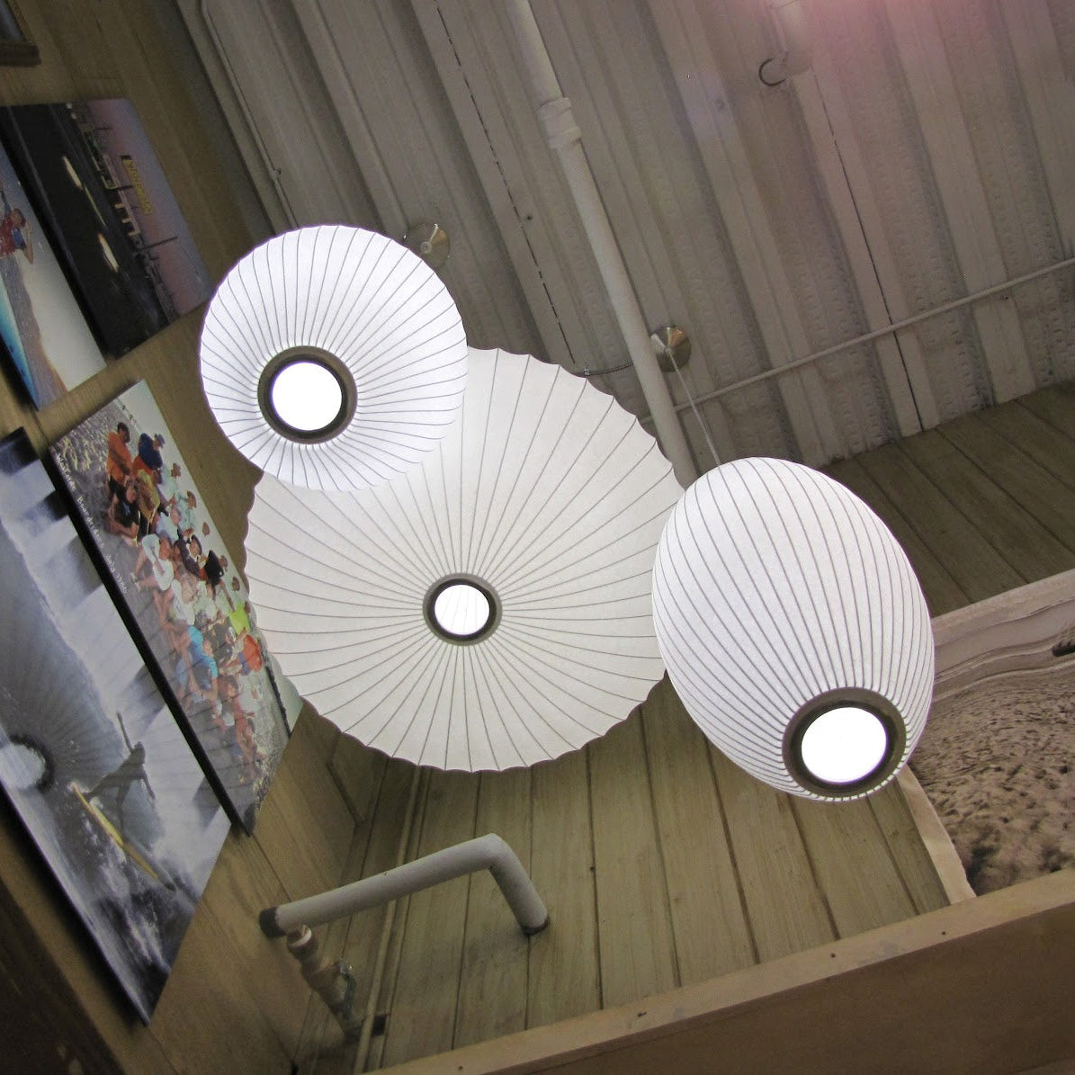 Eskil Island Kitchen Lighting Pendant, Crisscross Bubble Pendant Lighting, White, 11-31.5 in