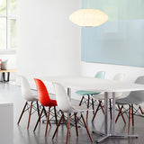 Eskil Island Kitchen Lighting Pendant, Crisscross Bubble Pendant Lighting, White, 11-31.5 in