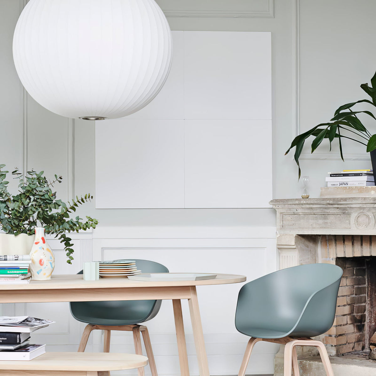Eskil Island Kitchen Lighting Pendant, Crisscross Bubble Pendant Lighting, White, 11-31.5 in