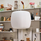 Eskil Island Kitchen Lighting Pendant, Crisscross Bubble Pendant Lighting, White, 11-31.5 in