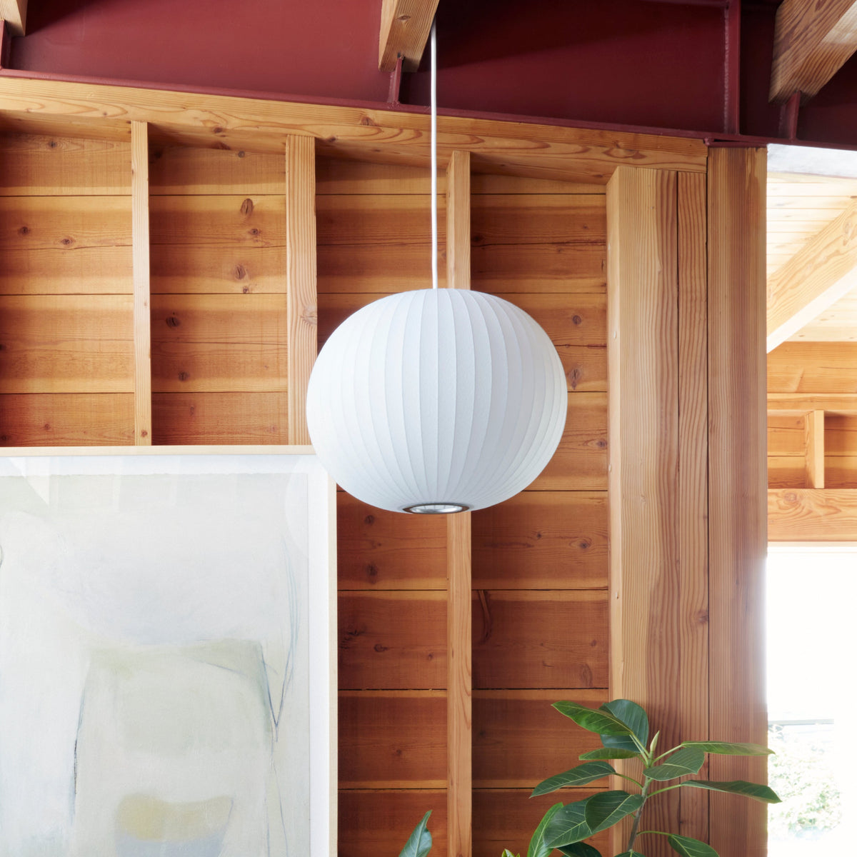 Eskil Island Kitchen Lighting Pendant, Crisscross Bubble Pendant Lighting, White, 11-31.5 in