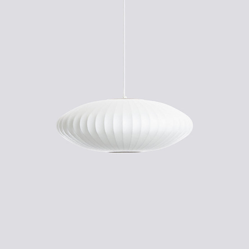 Eskil Island Kitchen Lighting Pendant, Crisscross Bubble Pendant Lighting, White, 11-31.5 in